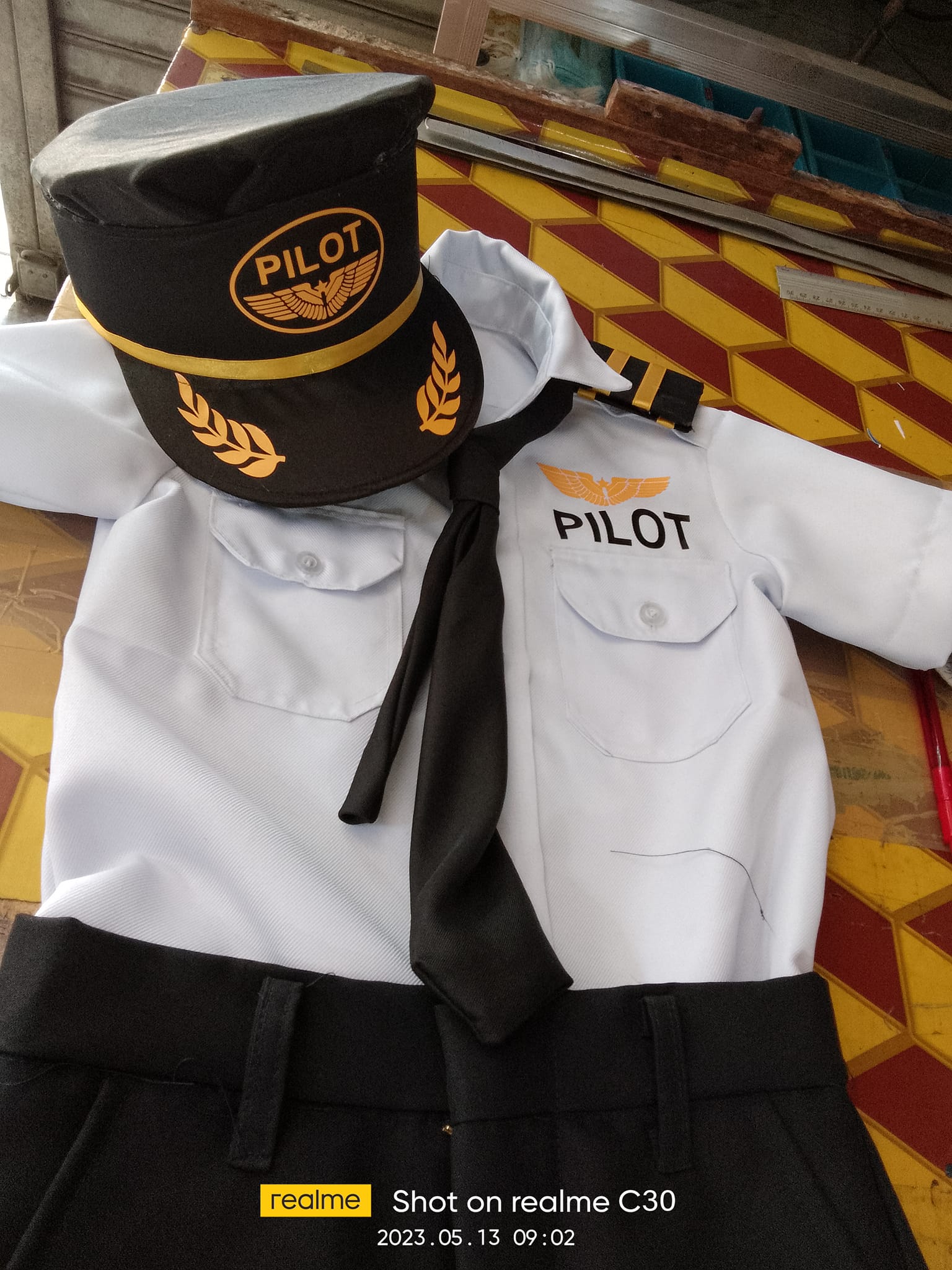 Kids Pilot Costume